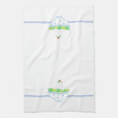 Caesar Salad - keukenhanddoek (Verticaal)