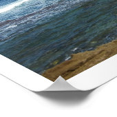 Caesarea Beach, Caesarea, Israël Poster (Hoek)