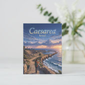 Caesarea Nationaal Park Israël Briefkaart (Staand voorkant)
