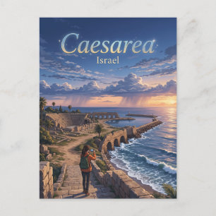 Caesarea Nationaal Park Israël Briefkaart