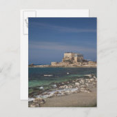 Caesarea ruins of port built by Herod the Great Briefkaart (Voorkant / Achterkant)