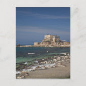 Caesarea ruins of port built by Herod the Great Briefkaart (Voorkant)