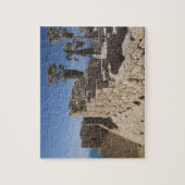 Caesarea ruins of port built by Herod the Great Legpuzzel (Verticaal)