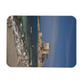 Caesarea ruins of port built by Herod the Great Magneet (Horizontaal)