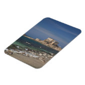 Caesarea ruins of port built by Herod the Great Magneet (Linkerzijde)