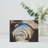 Caesaria, Israël Briefkaart (Staand voorkant)