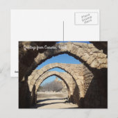 Caesaria, Israël Briefkaart (Voorkant / Achterkant)