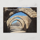 Caesaria, Israël Briefkaart (Voorkant)