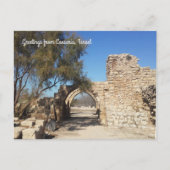 Caesaria, Israël Briefkaart (Voorkant)