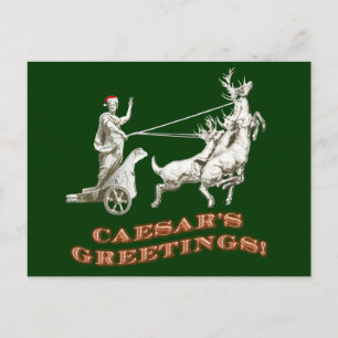 Caesar's Groeten Ansichtkaart Briefkaart