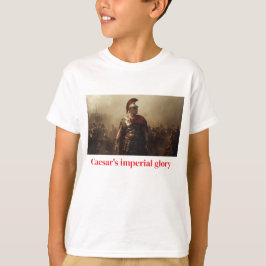 Caesar's imperial glory white t-shirt