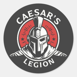 Caesars Legion New Vegas Fallout Ronde Sticker