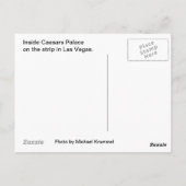 Caesars Palace Briefkaart (Achterkant)