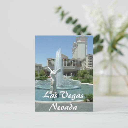 Caesars Palace Las Vegas Briefkaart (Staand voorkant)