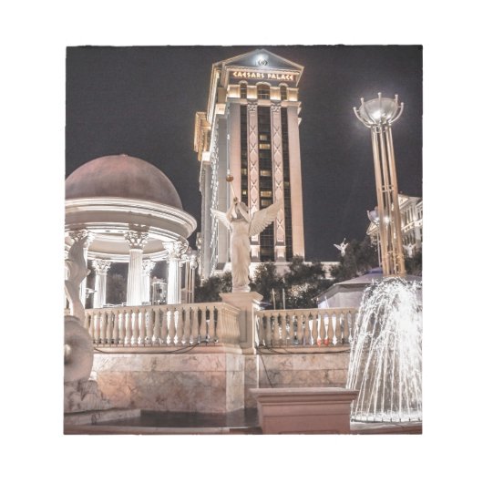 Caesar's Palace Las Vegas Nevada Hotel City Notitieblok (Voorkant)