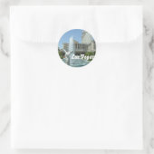 Caesars Palace Las Vegas Ronde Sticker (Tas)