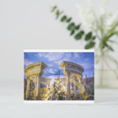 Caesars Palace Las Vegas Statue Hotel Casino Briefkaart (Staand voorkant)