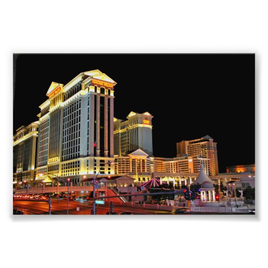 Caesars Palace Las Vegas Verenigde Staten van Amer Foto Afdruk (Voorkant)