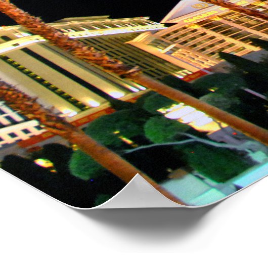 Caesars Palace Las Vegas Verenigde Staten van Amer Poster (Hoek)