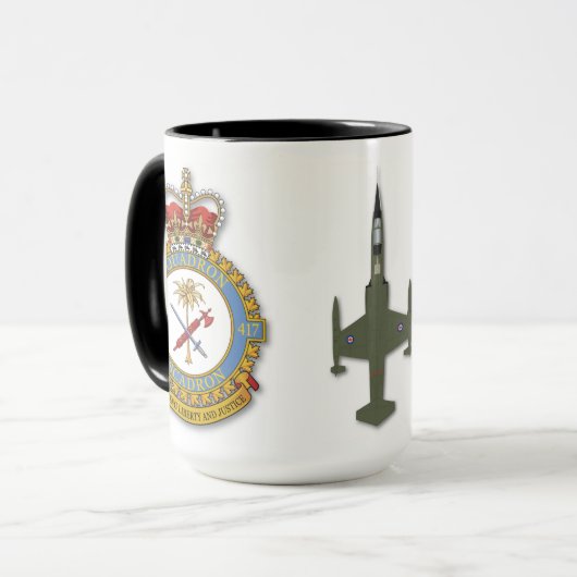 CAF 417 Squadron CF-104 Mug Mok (Voorkant links)