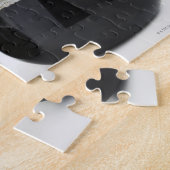 Caf. en Decaf. Koffiepotten op wit. Legpuzzel (Zijkant)