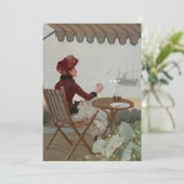 Café aan zee | Jean Béraud (Staand voorkant)