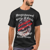 Cafe Aboriginal Registered Nero D'Avola Offender T-shirt (Voorkant)