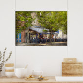 Cafe - Albany, NY - Victory Cafe Poster (Keuken)