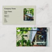 Cafe Albany NY Visitekaartje (Voorkant / Achterkant)