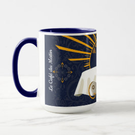 Café au Lait Deco Parijs Bistro Persoonlijk Gesche Mok