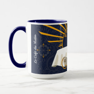 Café au Lait Deco Parijs Bistro Persoonlijk Gesche Mok