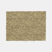 Café Au Lait Fleece Deken (Voorkant (Horizontaal))
