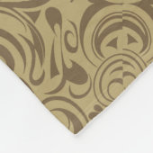Café Au Lait Fleece Deken (Hoek)