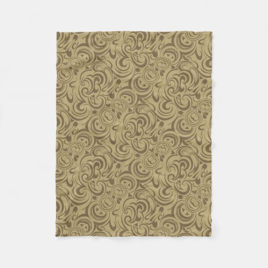 Café Au Lait Fleece Deken (Voorkant)