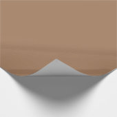 Café au Lait Glossy Wrapping Paper Cadeaupapier (Hoek)
