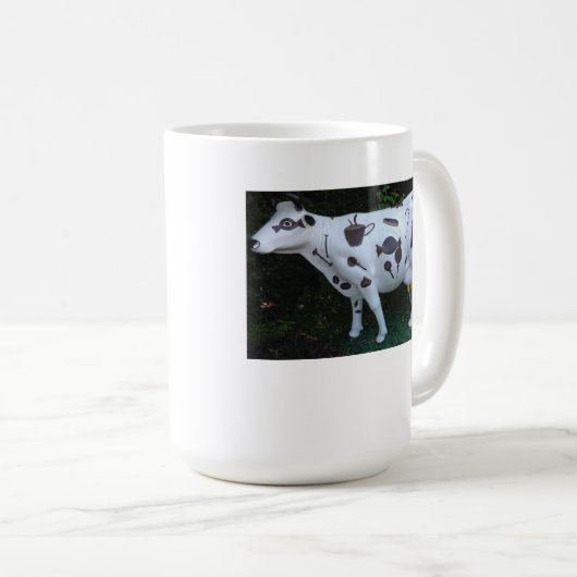 Cafe au lait mok (Voorkant rechts)