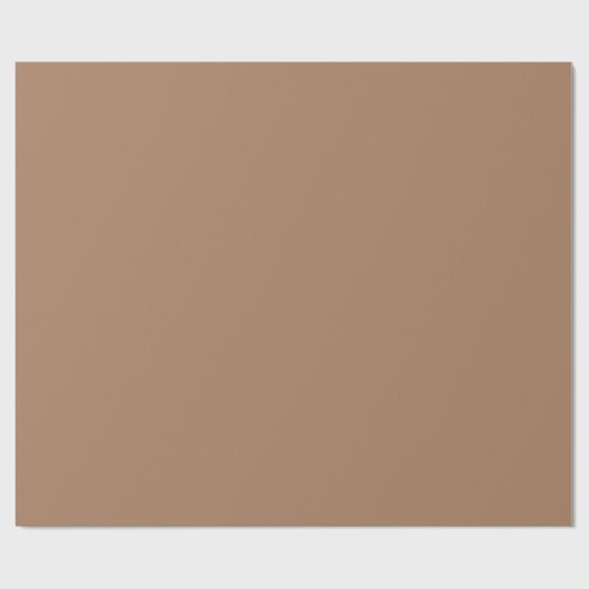 Café au Lait Wrapping Paper Cadeaupapier (Vlak)