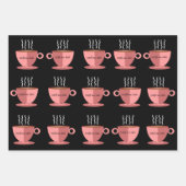 Cafe au Lait Wrapping Paper Sheets (Voorkant)