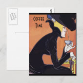 Cafe Aulait, Frans kwartaal Briefkaart (Voorkant / Achterkant)