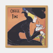 Cafe Aulait, Frans kwartaal Magneet (Voorkant)