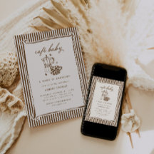 Cafe Baby Shower | Bruine Streep Baby is Op Komst
