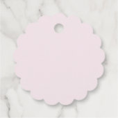 Café Baby Shower | Paris Café | Café Bébé Bedankjes Labels (Achterkant)