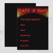 Café & bar kaart (Voorkant / Achterkant)