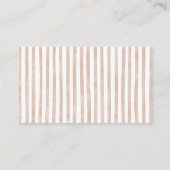 Cafe Bebe Baby Books Baby Shower Informatiekaartje (Achterkant)