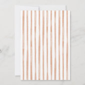 Cafe Bebe Baby Brunch Douche Uitnodiging (Achterkant)