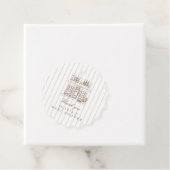 Cafe Bebe Baby Shower Bedankjes Labels (In situ)