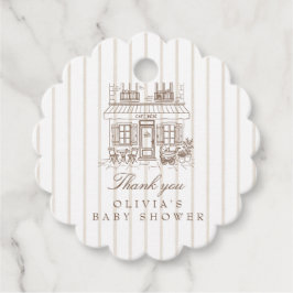 Cafe Bebe Baby Shower Bedankjes Labels
