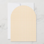 Café Bébé Baby Shower Coffee Theme Kaart (Achterkant)