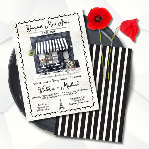 Cafe Bebe Baby shower Paris France Winkelvoorzijde Kaart