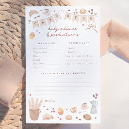 Cafe Bebe Baby Voorspellingen & Advies Spel